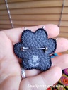 Broche patte de chat hippie 