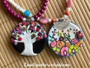 Collier arbre de vie ou fleurs des champs