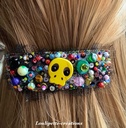 Barrette Skull en fête