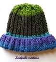 Bonnet mixte multicolore